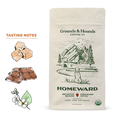 Grounds & Hounds Coffee Co. - Homeward Breakfast Blend