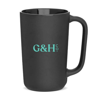 Grounds & Hounds Coffee Co. - Big Stretch Matte Black Mug