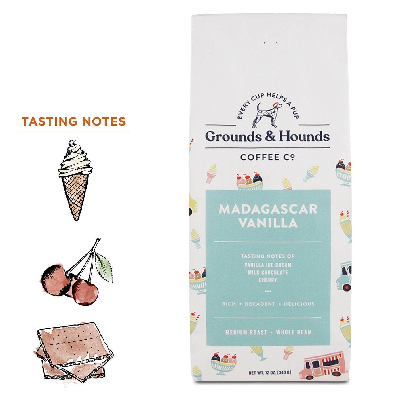 Grounds & Hounds Coffee Co. - Madagascar Vanilla