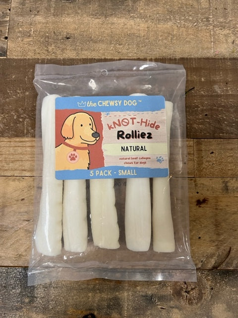 The Chewsy Dog kNOT-Hide Rolliez - Natural