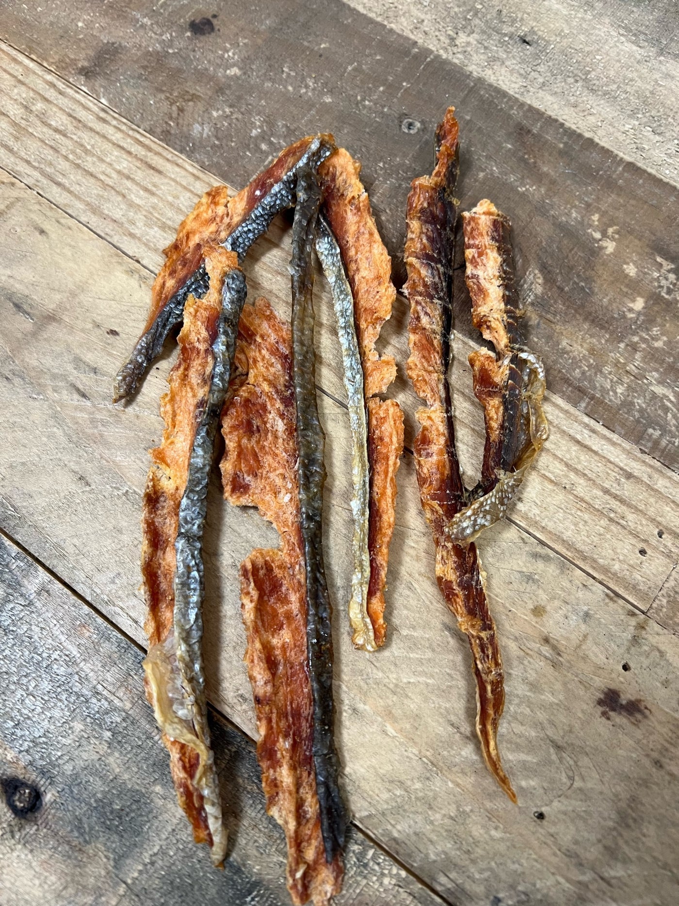 The Chewsy Dog Jerky Friez - Salmon