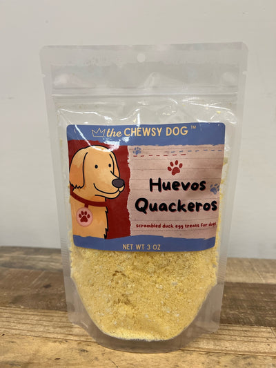 The Chewsy Dog Freeze Dried - Huevos Quackeros *