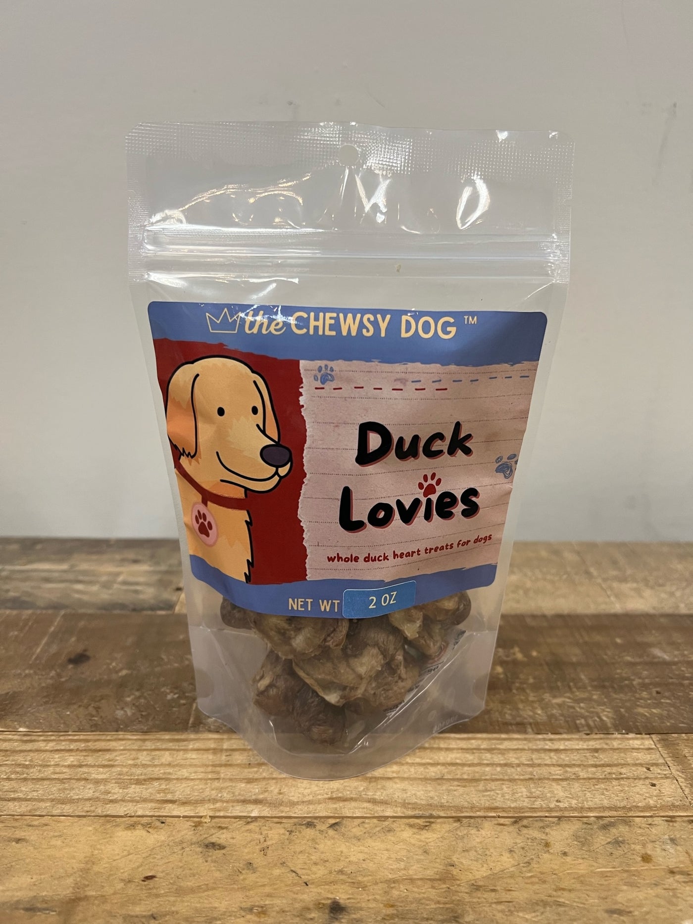 The Chewsy Dog Freeze Dried - Duck Lovies