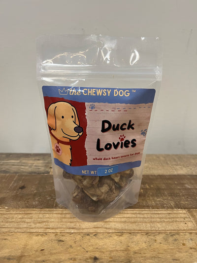 The Chewsy Dog Freeze Dried - Duck Lovies *