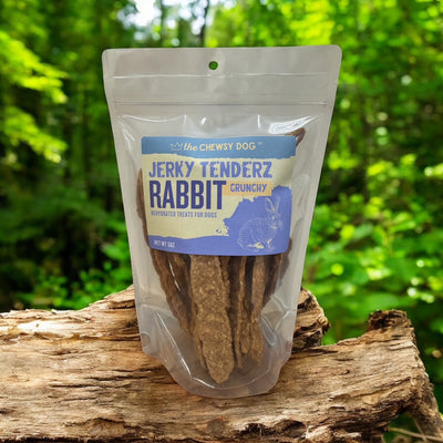 The Chewsy Dog Crunchy Jerky Tenderz - Rabbit