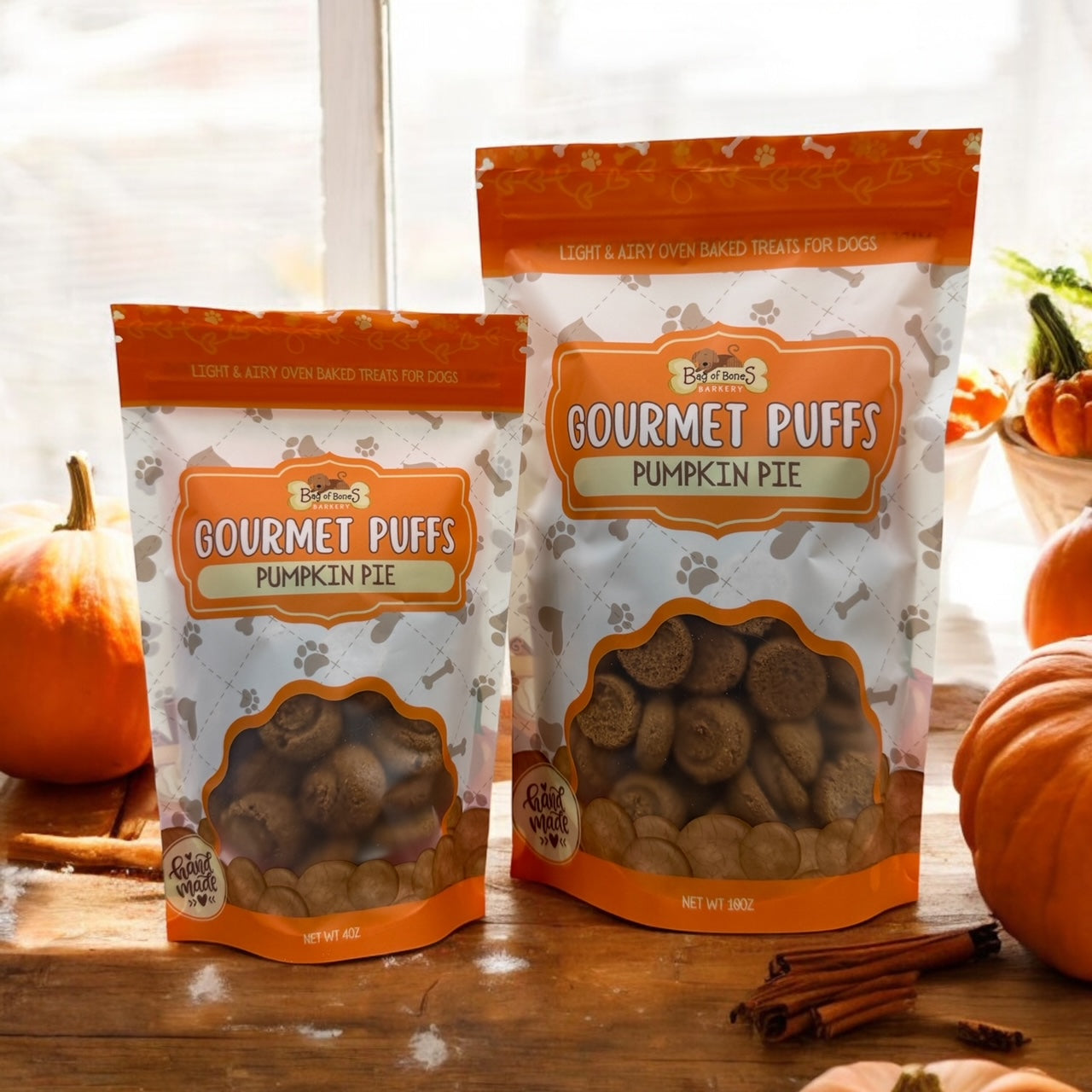 Gourmet Puffs Pumpkin Pie