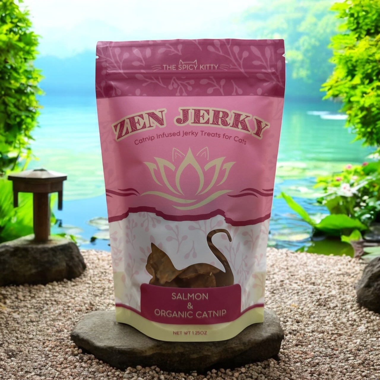 The Spicy Kitty Zen Jerky Salmon