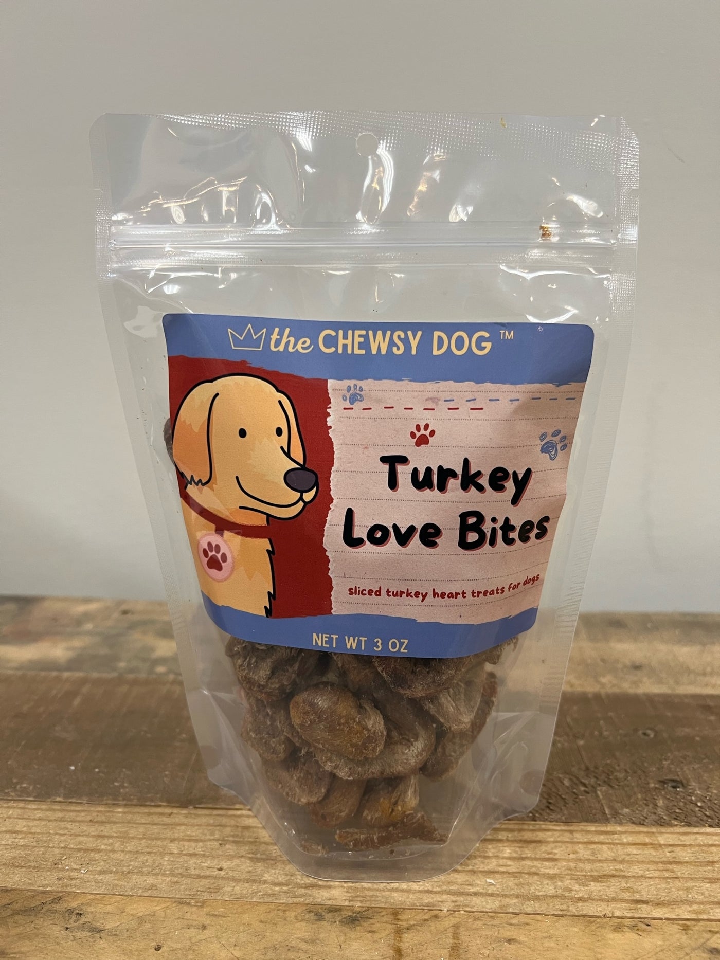 The Chewsy Dog Freeze Dried - Turkey Love Bites