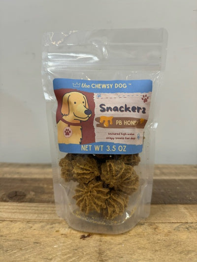 The Chewsy Dog Snackerz - PB Honey