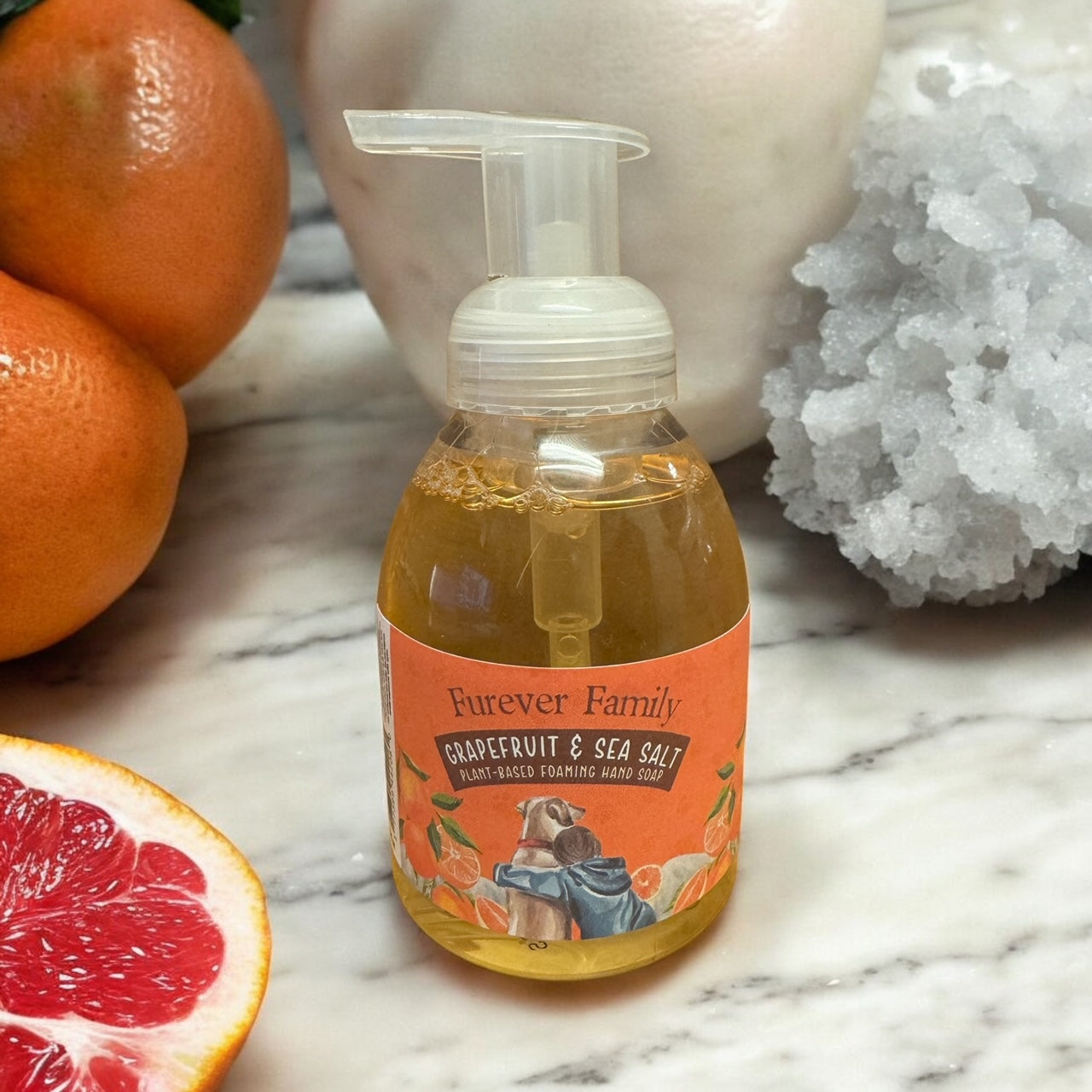 Hand Soap - Furever Family (Grapefruit & Sea Salt)