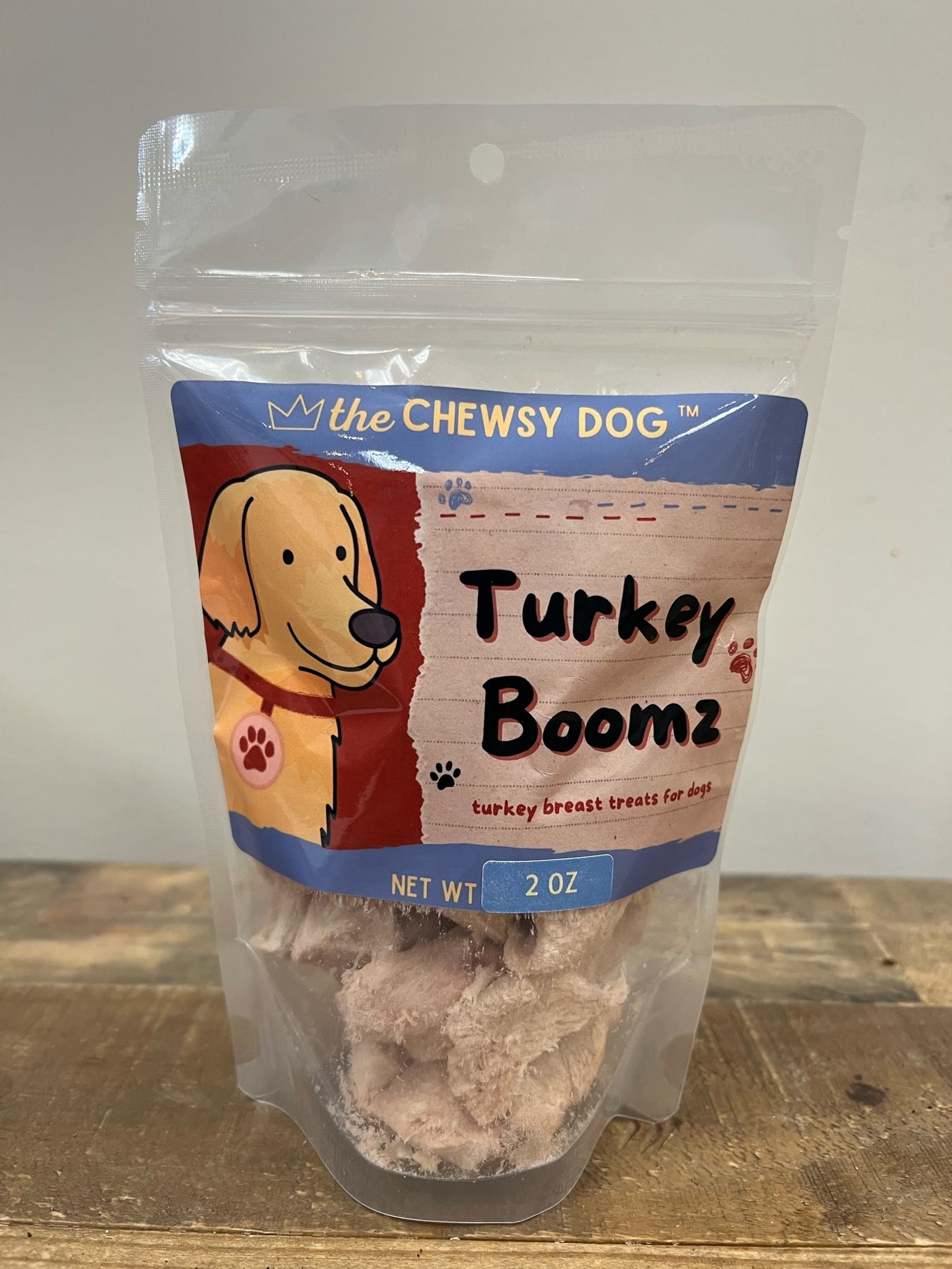 The Chewsy Dog Freeze Dried - Turkey  Boomz *