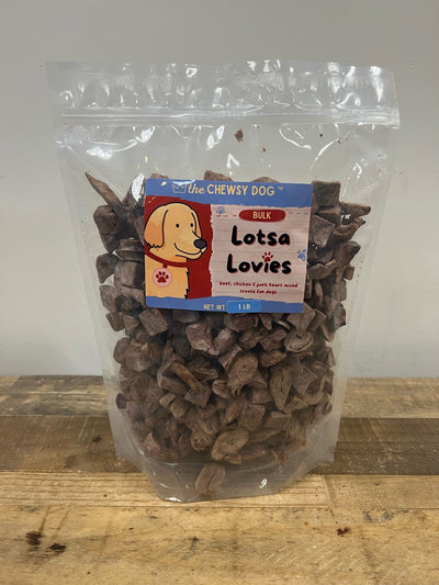 The Chewsy Dog Freeze Dried - Lotsa Lovies *