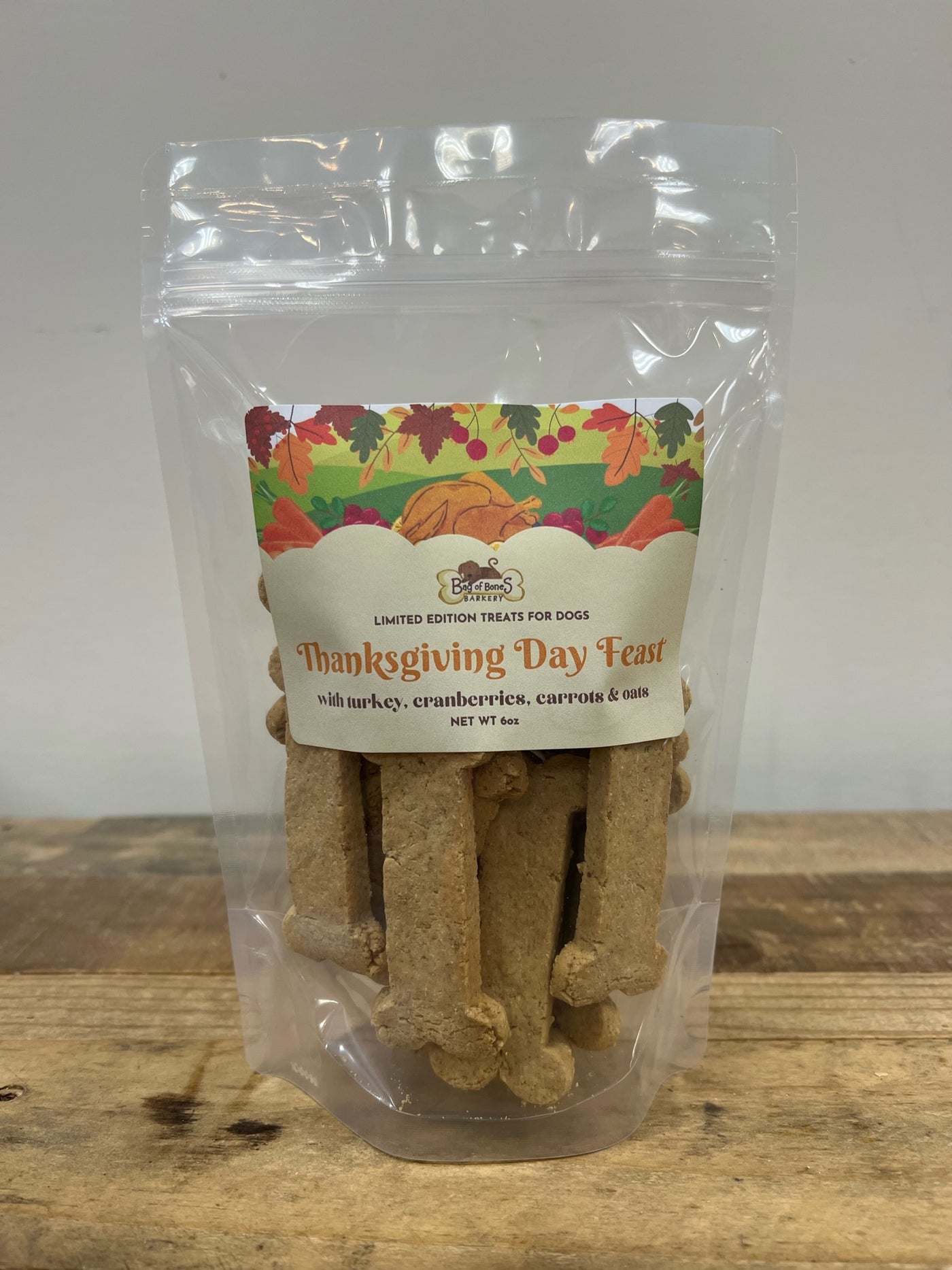 3/$20 Dog Treats Fall 2023 - Thanksgiving Day Feast