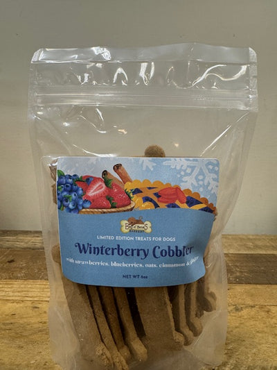 3/$20 Dog Treats Winter 2025 - Winterberry Cobbler