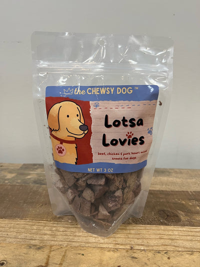 The Chewsy Dog Freeze Dried - Lotsa Lovies