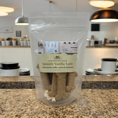 3/$20 Dog Treats Fall 2024 - Smooth Vanilla Latte