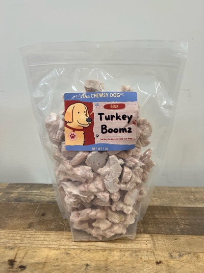 The Chewsy Dog Freeze Dried - Turkey  Boomz