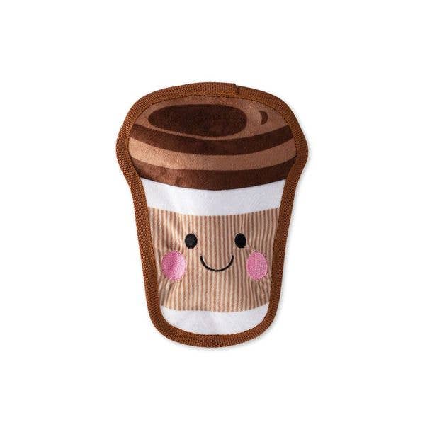 Fringe Durable Dog Toy - Happy Coffee *