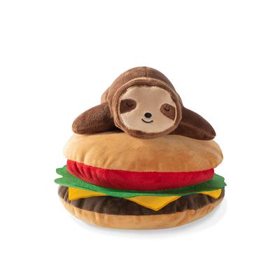 Fringe Sloth on a Hamburger *
