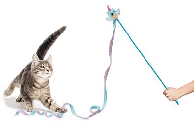OH Unicorn Lure Teaser Cat Wand *