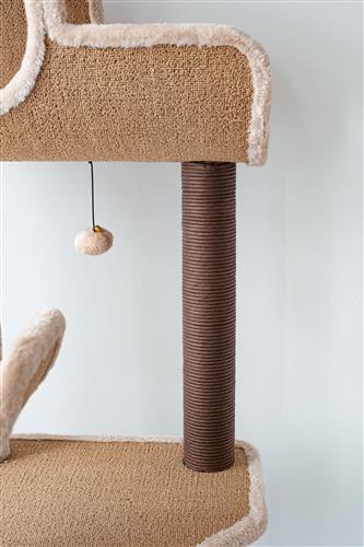 PetPals Catry Large Tower w/Hammock Tunnel *