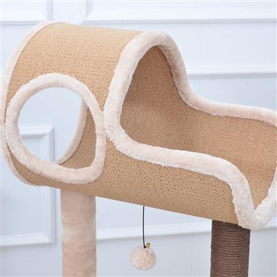 PetPals Catry Large Tower w/Hammock Tunnel *