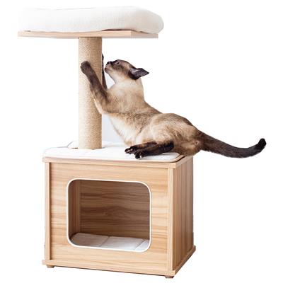 PetPals Catry Condo w/Sisal Scratching Post *