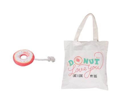 Pearhead Donut Tote Bag & Toy Set *