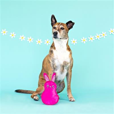 Fringe Durable Dog Toy - Miss Cottontail