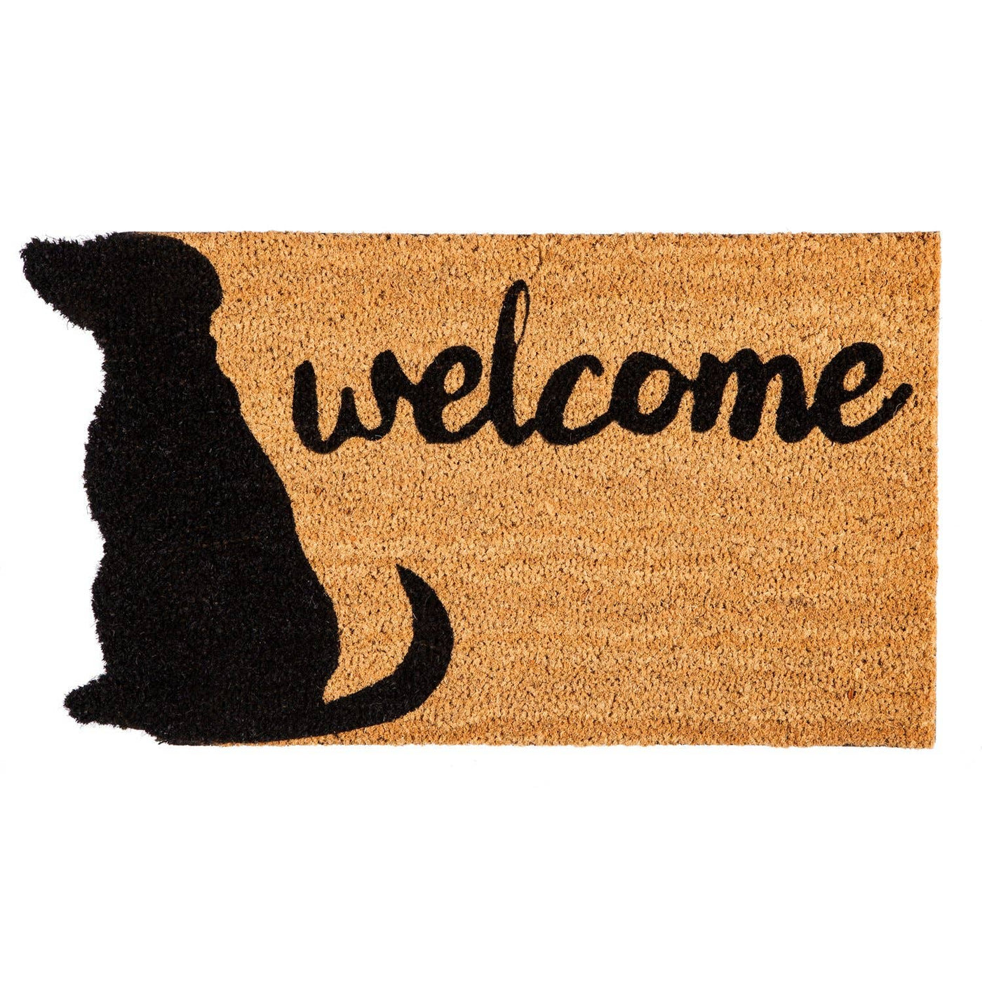 Evergreen Enterprises - Dog Welcome Shaped Coir Mat