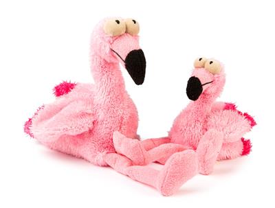 FuzzYard Flo the Flamingo Dog Toy *