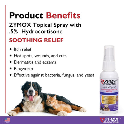 Zymox Topical Hydrocortisone Spray *