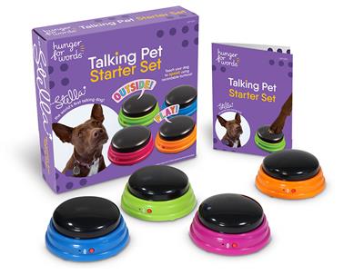 Brightkins Hunger for Words Talking Pet Starter Set *