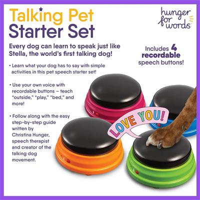 Brightkins Hunger for Words Talking Pet Starter Set *