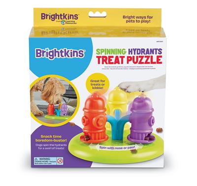 Brightkins Pet Puzzles - Spinning Hydrants *