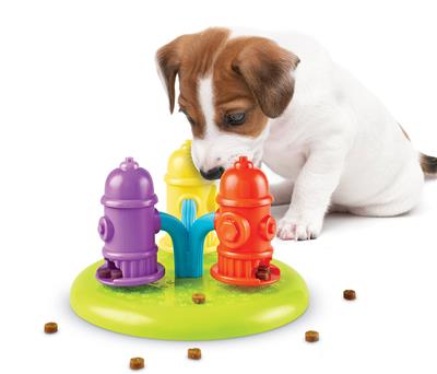 Brightkins Pet Puzzles - Spinning Hydrants *