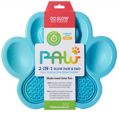 Pet Dream House 2-in-1 Slow Paw Feeder & Lick Pad *