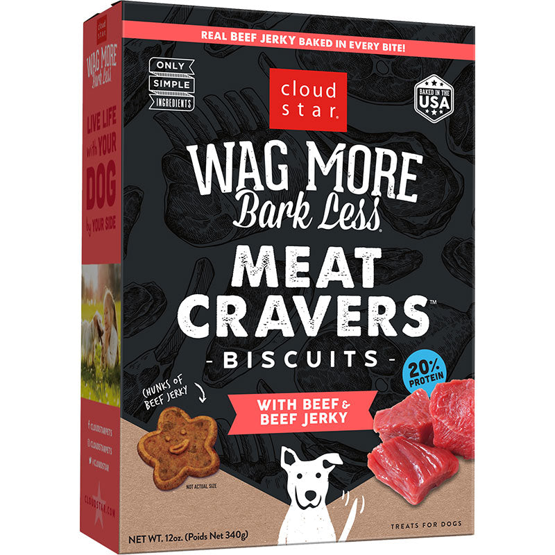 Wagmore Baked Biscuits Meat Craver Beef