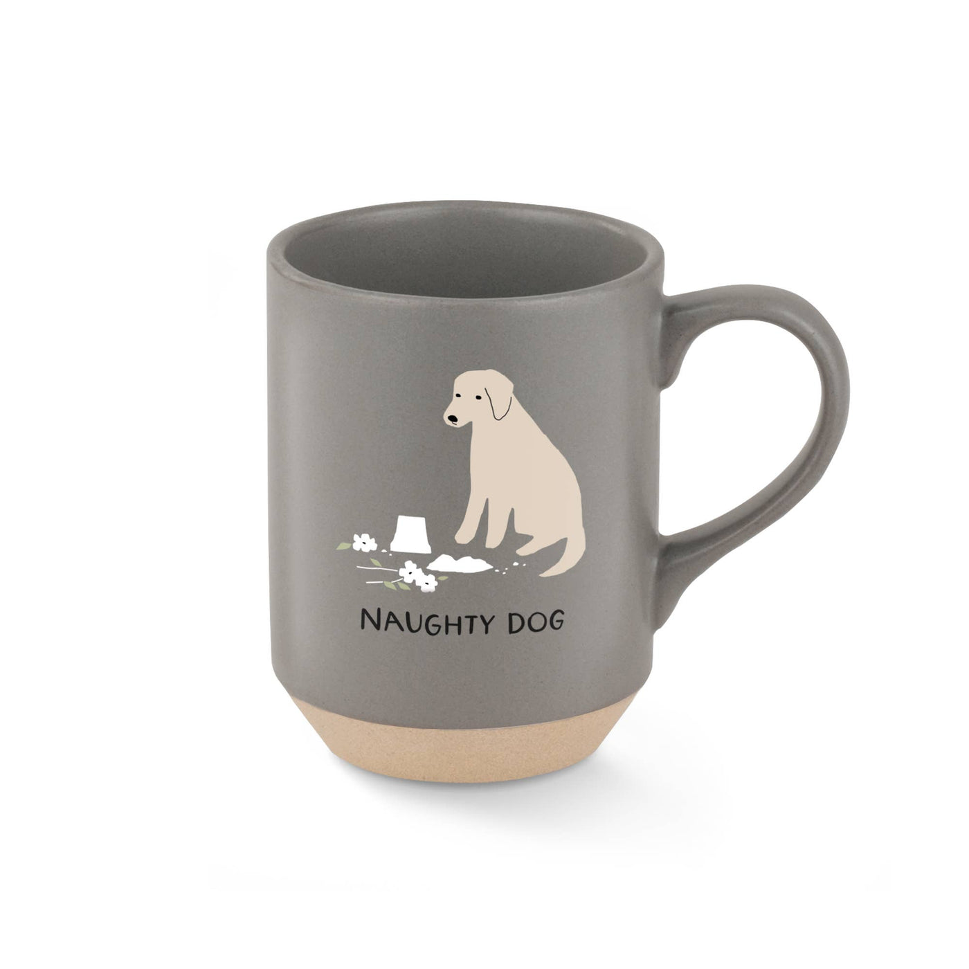 Fringe Naughty Dog Stoneware New York Mug *