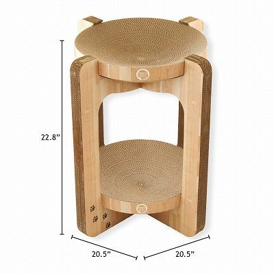 Necoichi Cozy Cat Scratcher Tower *