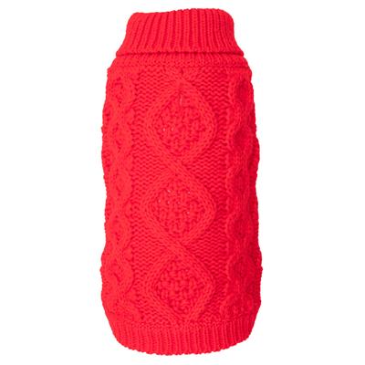 Worthy Dog Chunky Knit Turtleneck Sweater *