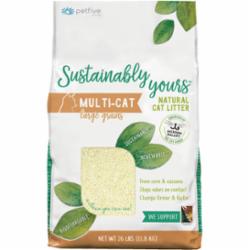 Sustainably Yours Natural Cat Litter Multicat Large Grain *