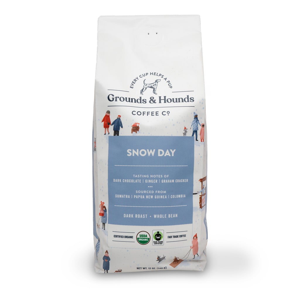 Grounds & Hounds Ground Coffee - Snow Day Blend *