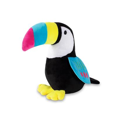 Fringe Plush Dog Toy - Toucan