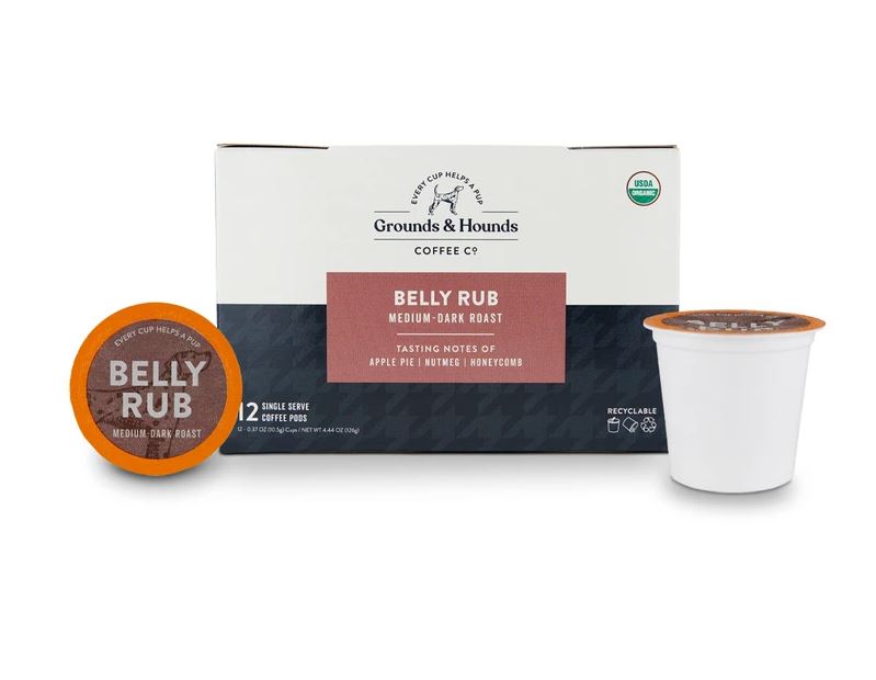 Grounds & Hounds Coffee Pods - Belly Rub Blend *