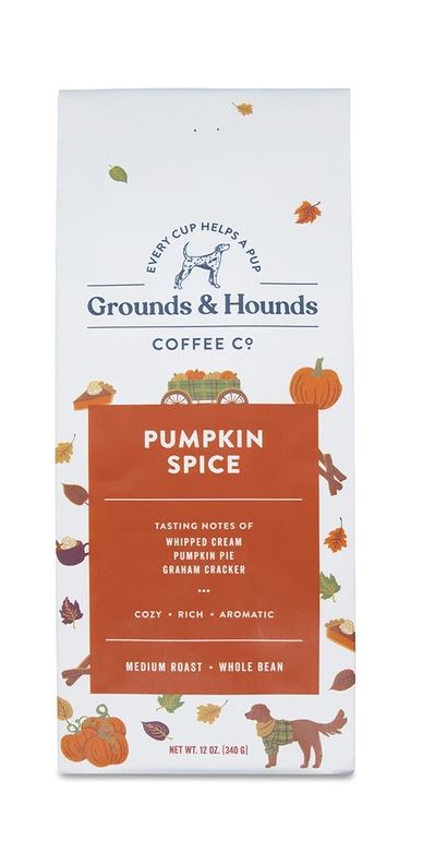 Grounds & Hounds Ground Coffee - Pumpkin Spice Blend *