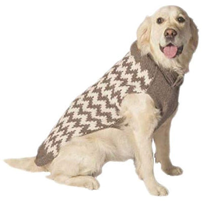 Chilly Dog Grey Chevron Sweater *