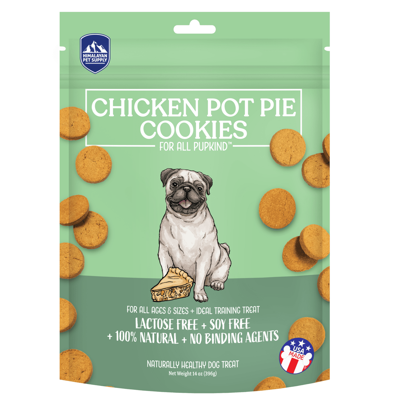 Himalayan Dog Cookies - Chicken Pot Pie *