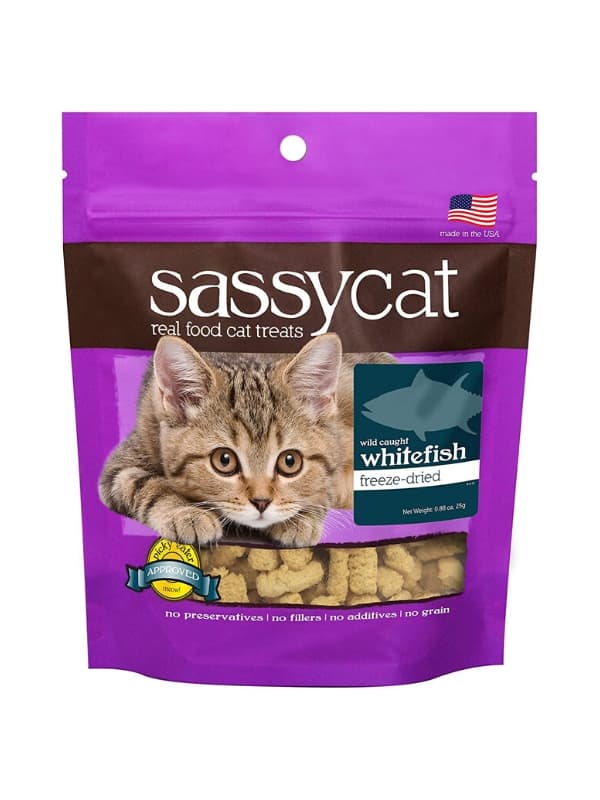 Herbsmith Sassy Cat Freeze Dried Treats - Whitefish *