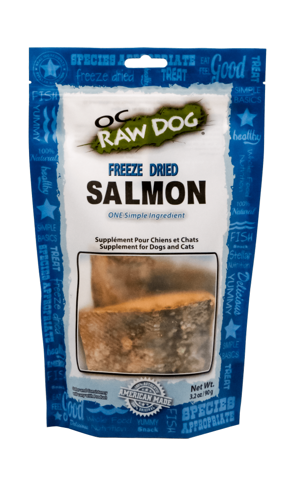 OC Raw Dog Freeze Dried Treats - Salmon *
